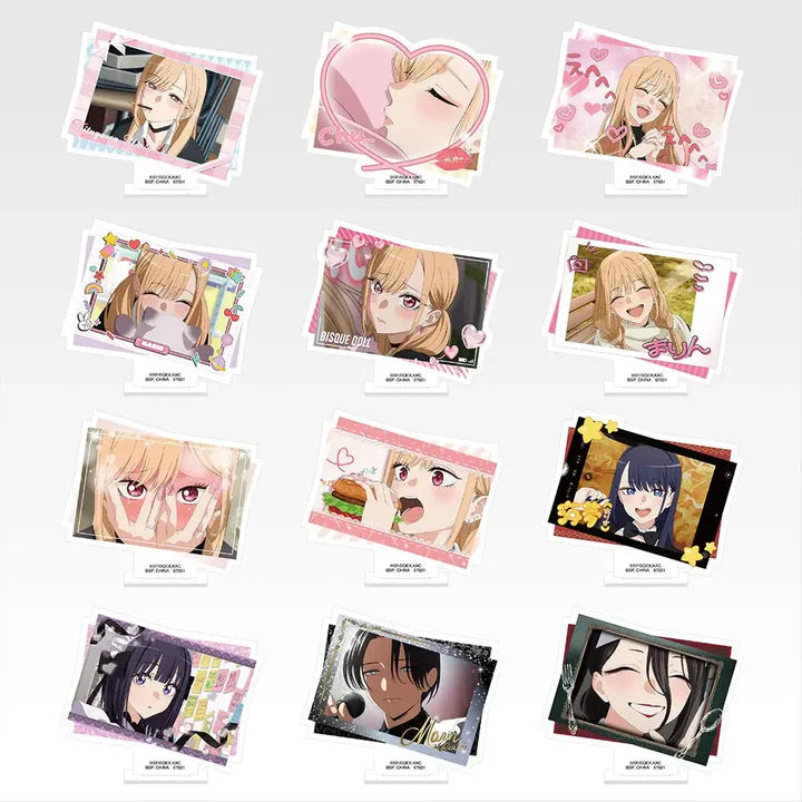 Ichiban   Kuji   My   Dress-Up   Darling   Season   2   -   F   Prize   Acrylic   Stands   Complete   Set   of   12   Types
