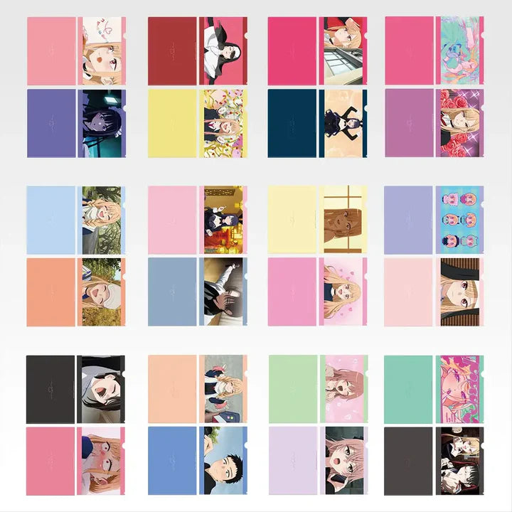 Ichiban   Kuji   My   Dress-Up   Darling   Season   2   -   G   Prize   Clear   File   Sets   Complete   Set   of   12   Types