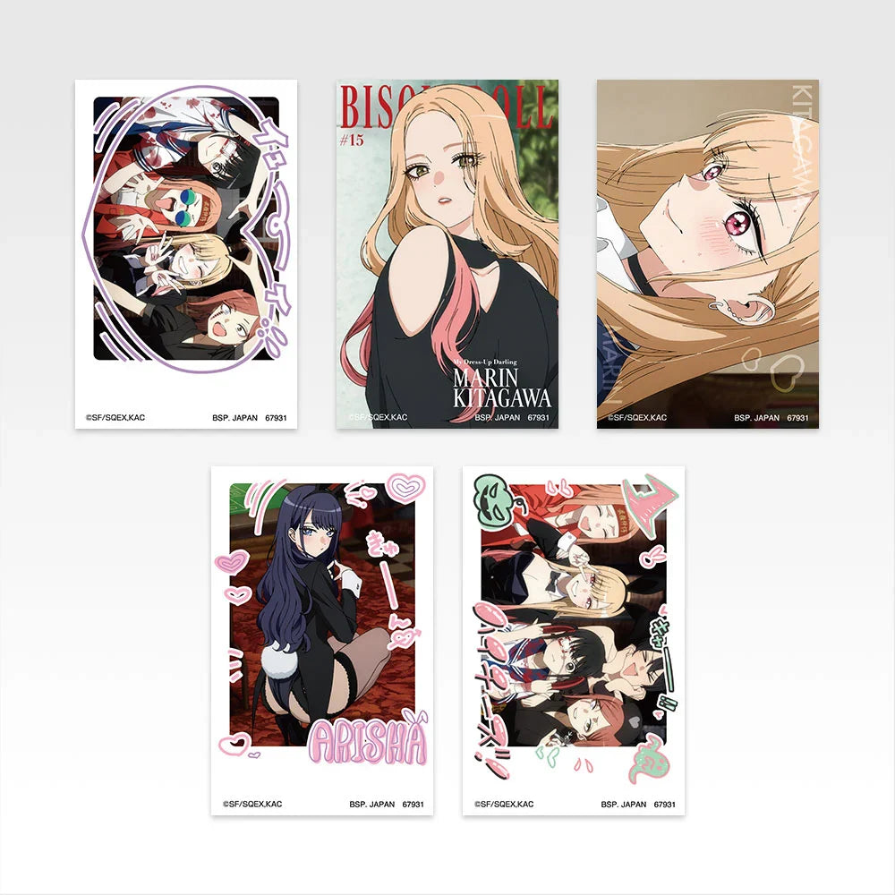 Ichiban   Kuji   My   Dress-Up   Darling   Season   2   -   H   Prize   Hologram   Sticker   Sets   Complete   Set   of   12   Types