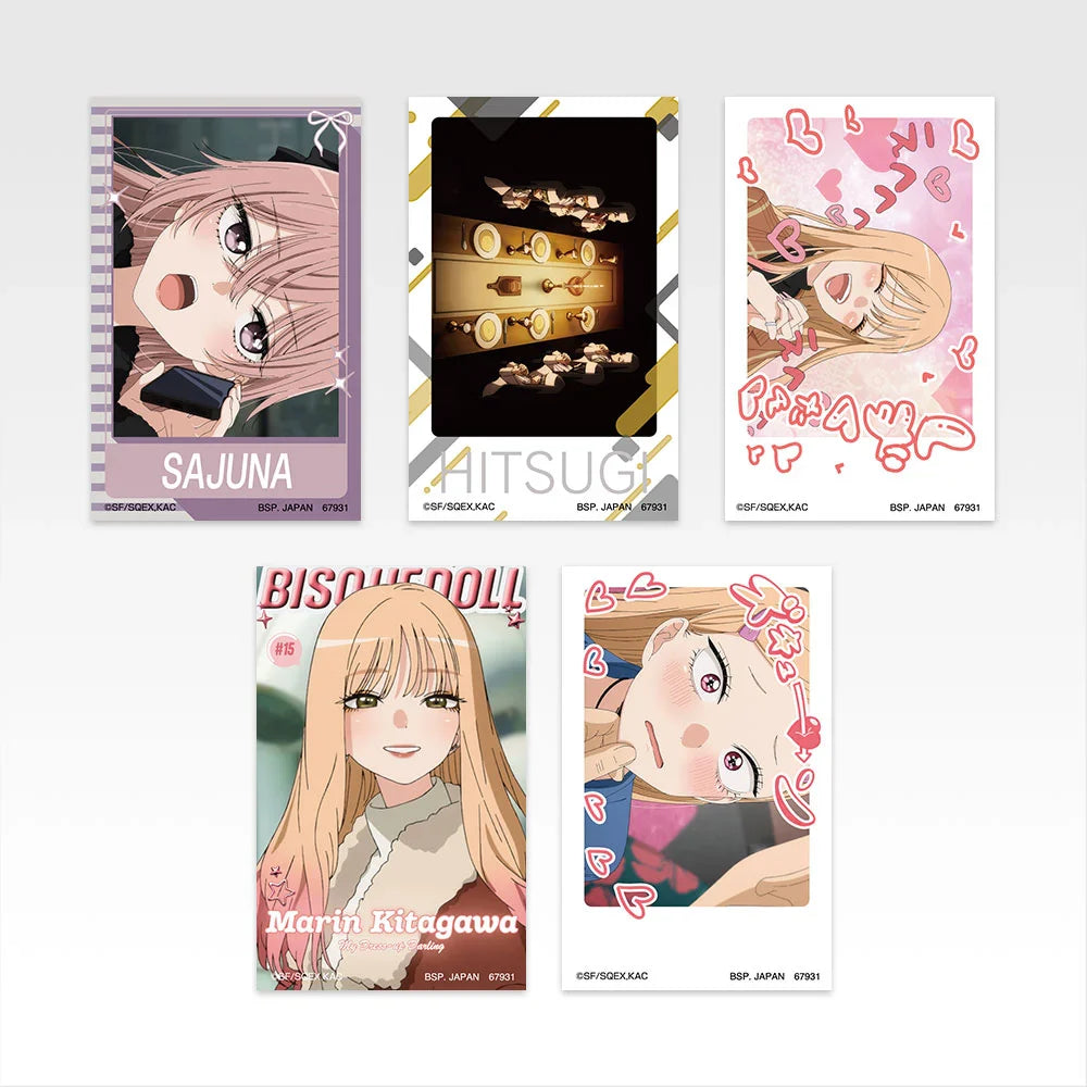 Ichiban   Kuji   My   Dress-Up   Darling   Season   2   -   H   Prize   Hologram   Sticker   Sets   Complete   Set   of   12   Types