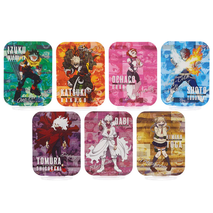 Ichiban   Kuji   My   Hero   Academia   Conflicting   Feelings   -   G   Prize   Acrylic   Stand   Complete   Set   of   7   Types