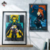 Ichiban   Kuji   My   Hero   Academia   The   Power   of   Weaving   -   F   Prize   Clear   Poster   Complete   Set   of   9   Types