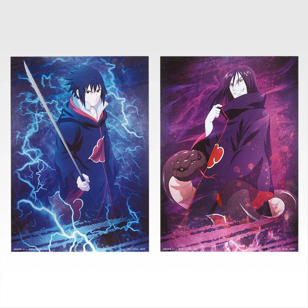 Ichiban   Kuji   Naruto   Shippuden   Kazekage   Rescue   Arc   -   I   Prize   Visual   Sheet   Set   Complete   Set   of   12   Types