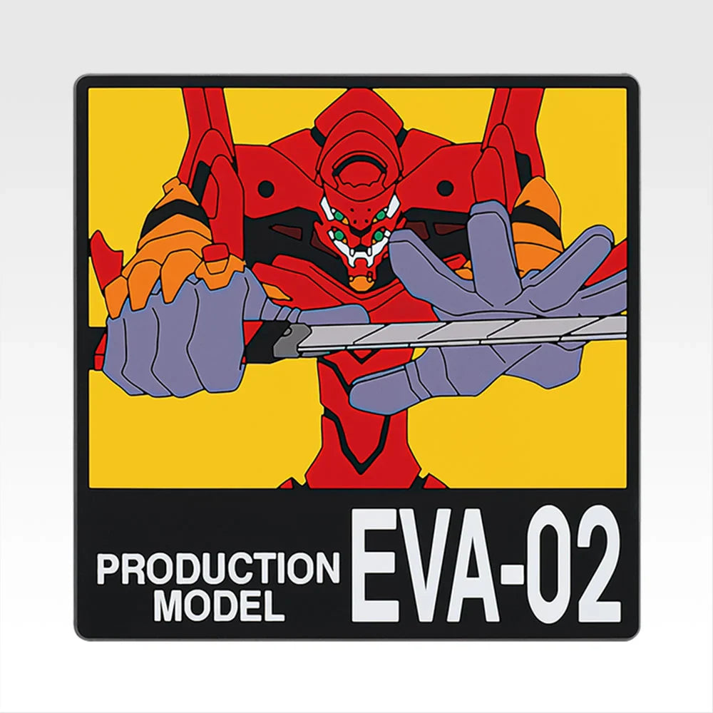 Ichiban   Kuji   Neon   Genesis   Evangelion   30th   Anniversary   -   E   Prize   Rubber   Coasters   Complete   Set   of   9   Types