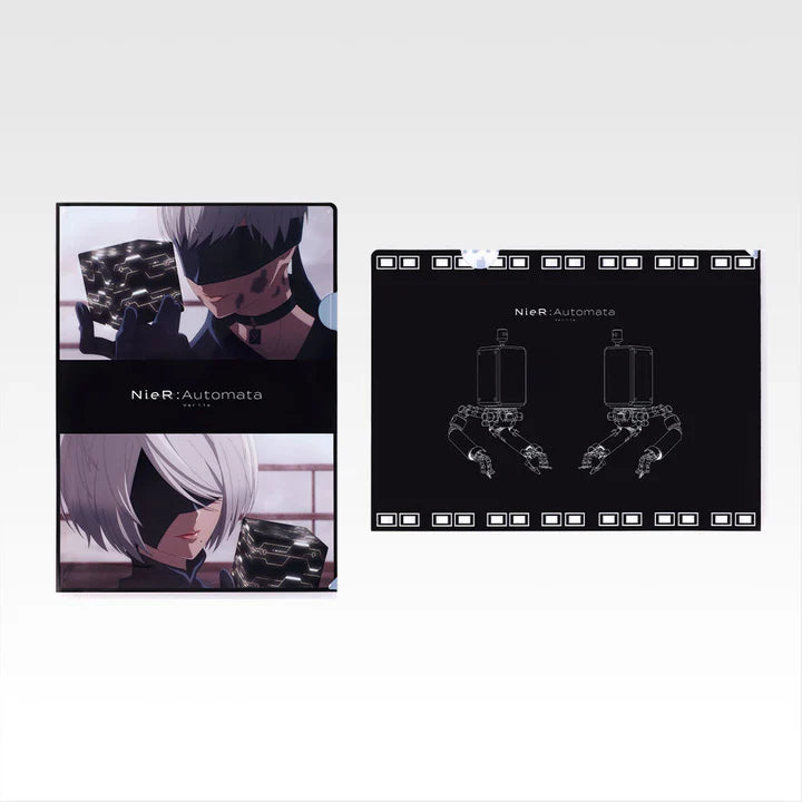 Ichiban   Kuji   Nier   Automata   Ver   1.1a   Glory   to   Humanity   -   H   Prize   Clear   File   Set   Complete   Set   of   12   Types