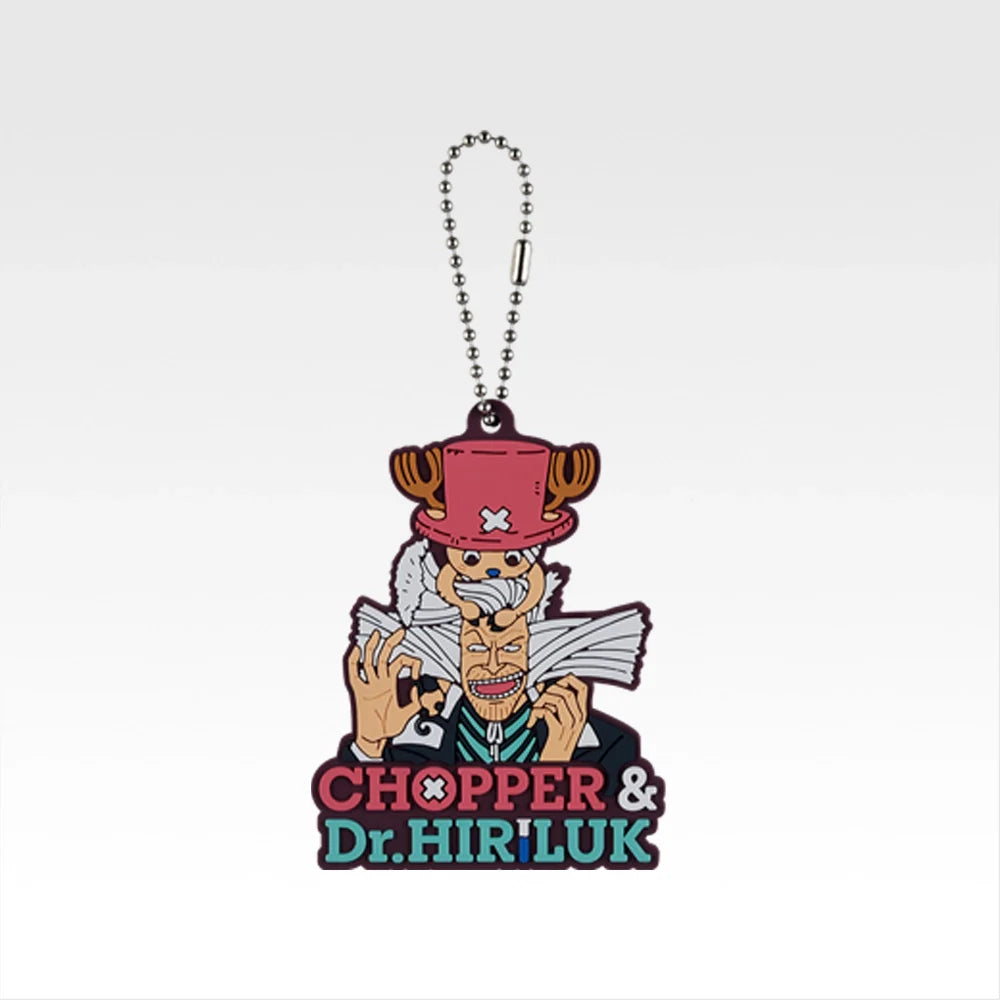 Ichiban   Kuji   One   Piece   Dramatic   Memories   -   I   Prize   Rubber   Keychains   Complete   Set   of   8   Types