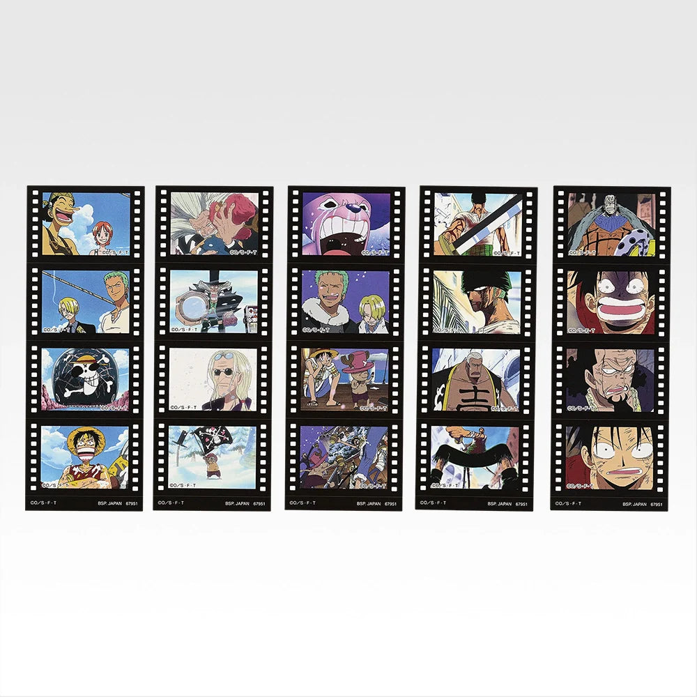 Ichiban   Kuji   One   Piece   Dramatic   Memories   -   J   Prize   Stickers   Complete   Set   of   8   Types