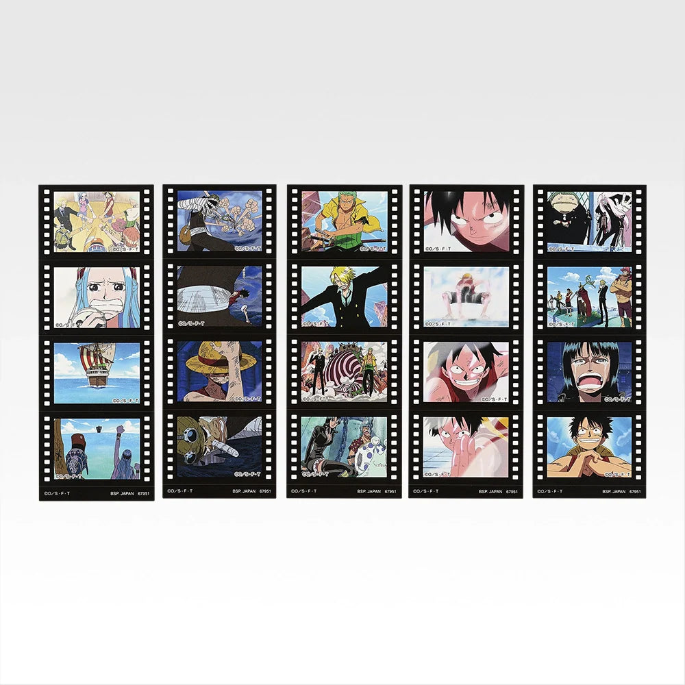 Ichiban   Kuji   One   Piece   Dramatic   Memories   -   J   Prize   Stickers   Complete   Set   of   8   Types
