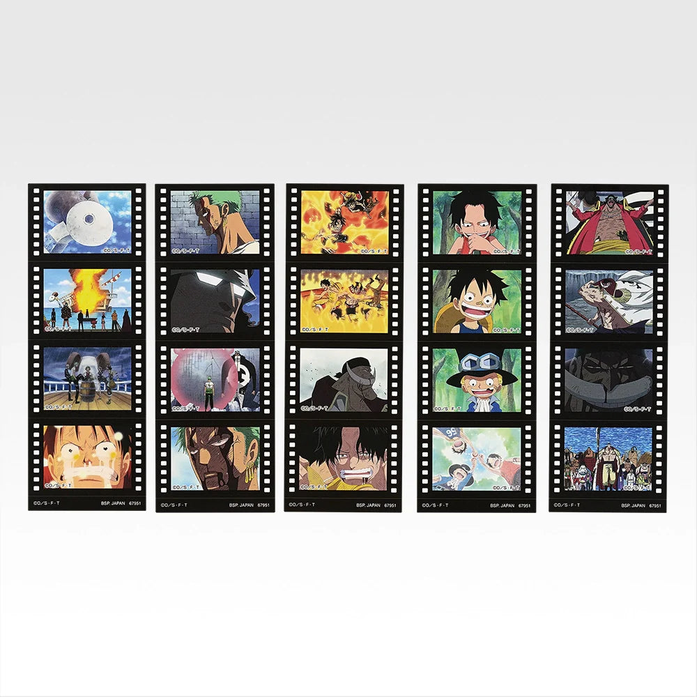 Ichiban   Kuji   One   Piece   Dramatic   Memories   -   J   Prize   Stickers   Complete   Set   of   8   Types