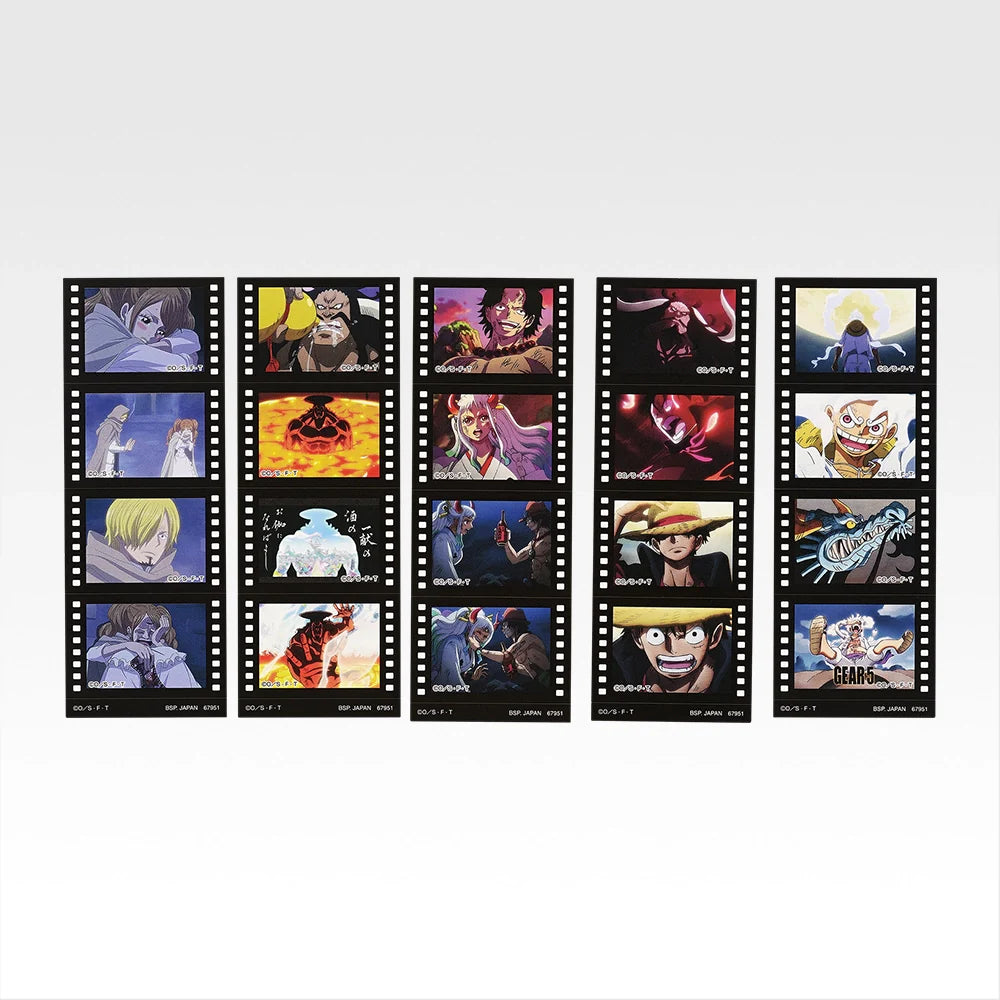 Ichiban   Kuji   One   Piece   Dramatic   Memories   -   J   Prize   Stickers   Complete   Set   of   8   Types