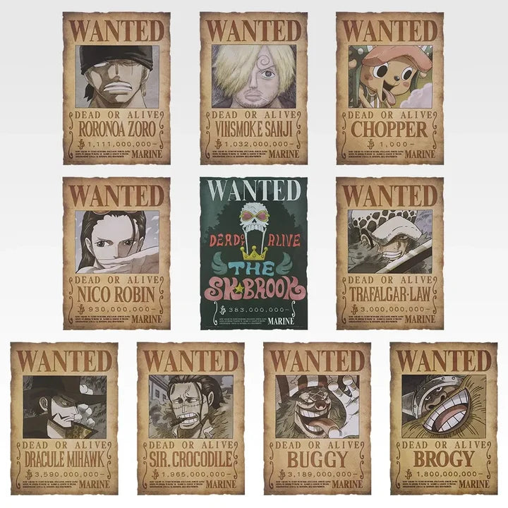 Ichiban   Kuji   One   Piece   Elbaf   Arc   Giant   Bash!!   Vol.   2   -   J   Prize   Wanted   Poster   GIANT   Vol.   2   (10   Types)