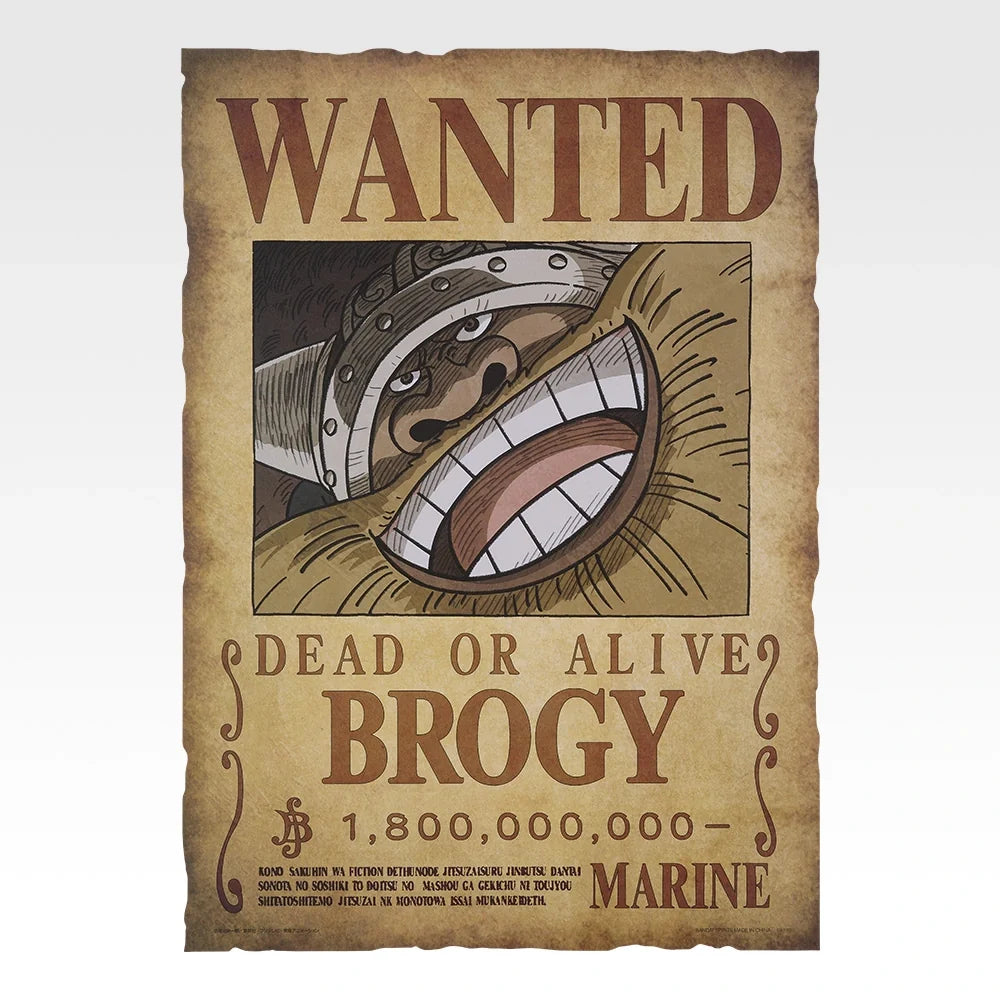 Ichiban   Kuji   One   Piece   Elbaf   Arc   Giant   Bash!!   Vol.   2   -   J   Prize   Wanted   Poster   GIANT   Vol.   2   (10   Types)