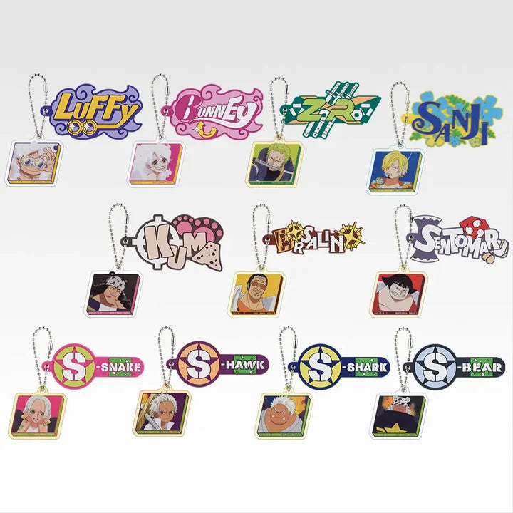 Ichiban   Kuji   One   Piece   The   Future   We   Envision   -   H   Prize   Keychain   Complete   Set   of   11   Types