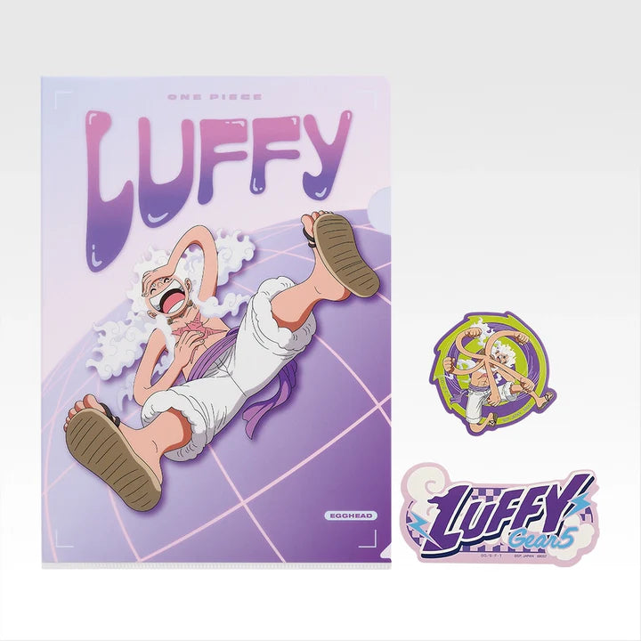 Ichiban   Kuji   One   Piece   The   Future   We   Envision   -   I   Prize   Clear   File   &   Sticker   Complete   Set   of   10   Types