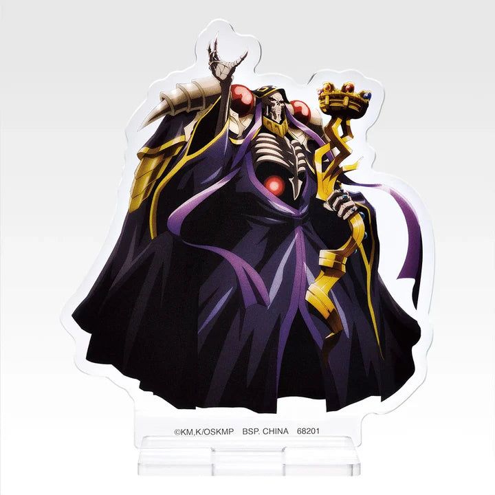 Ichiban   Kuji   Overlord   -   F   Prize   Acrylic   Stand   Complete   Set   of   8   Types