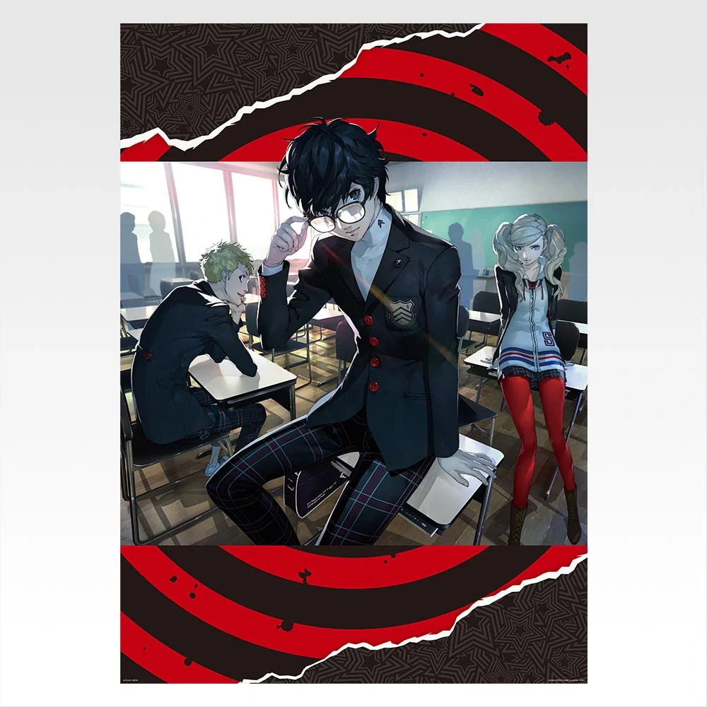 Ichiban   Kuji   Persona   5   Royal   -   D   Prize   Poster   Complete   Set   of   4   Types