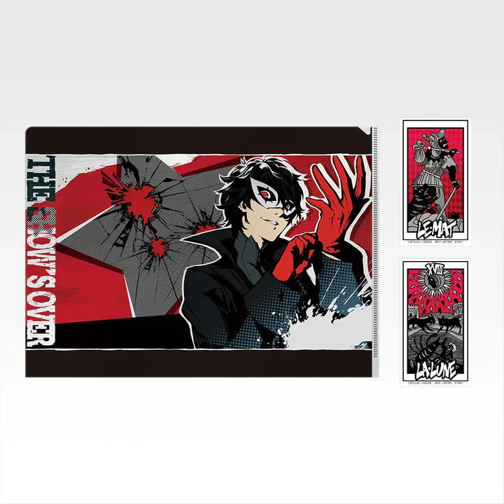 Ichiban   Kuji   Persona   5   Royal   -   H   Prize   Clear   File   and   Sticker   Collection   Complete   Set   of   12   Types