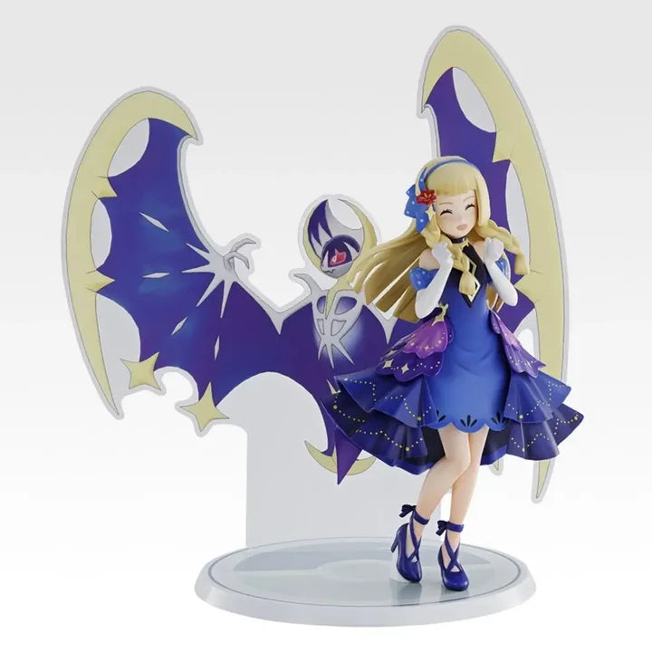 Ichiban   Kuji   Pokemon   Masters   EX   7th   Anniversary   -   B   Prize   Lillie   (21st   Anniversary)   &   Lunala   Masterlise   Plus   Figure