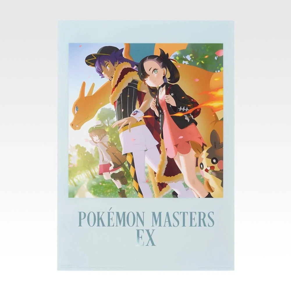 Ichiban   Kuji   Pokemon   Masters   EX   7th   Anniversary   -   F   Prize   Pokemon   Masters   Art   Clear   Poster   (22   Types)