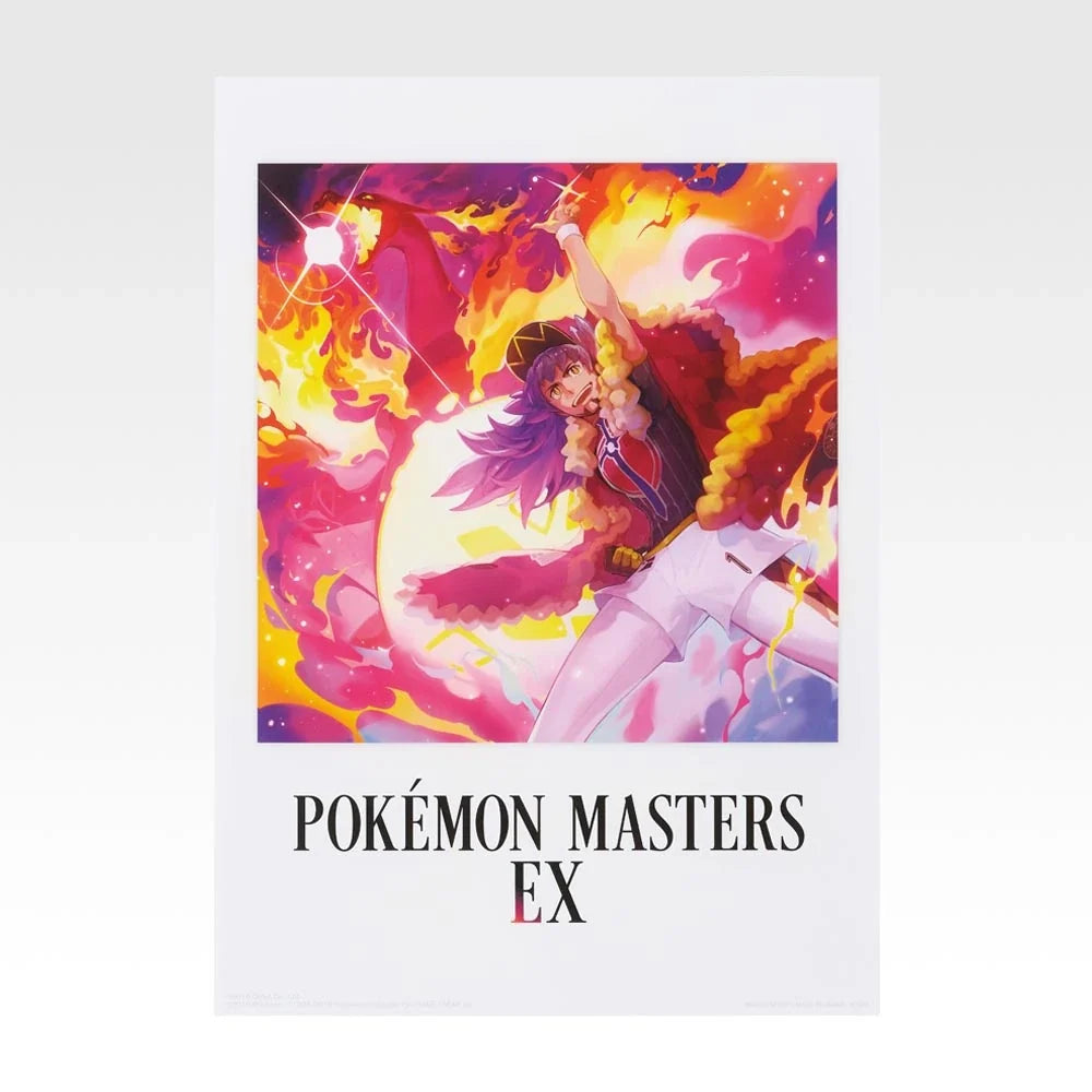 Ichiban   Kuji   Pokemon   Masters   EX   7th   Anniversary   -   F   Prize   Pokemon   Masters   Art   Clear   Poster   (22   Types)