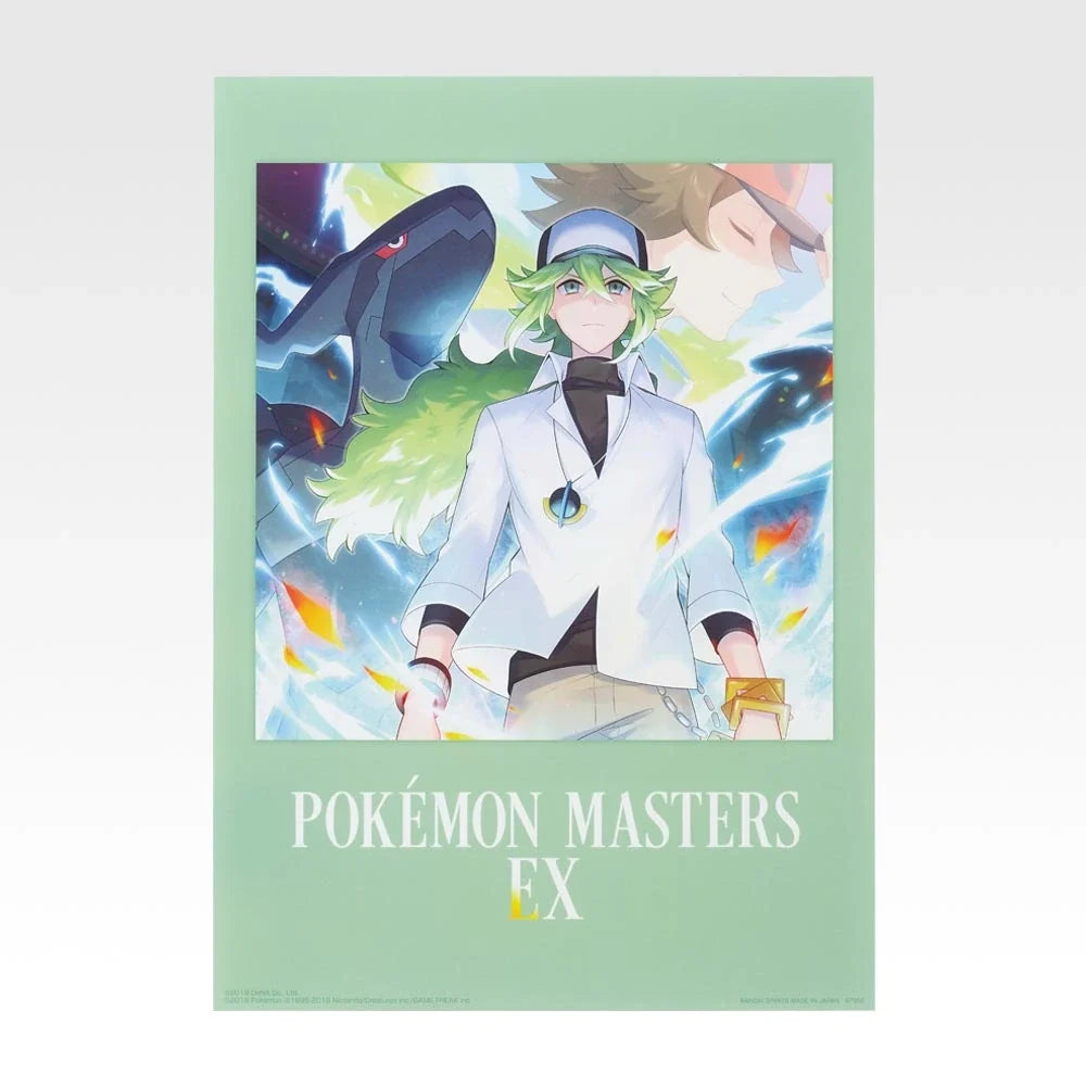 Ichiban   Kuji   Pokemon   Masters   EX   7th   Anniversary   -   F   Prize   Pokemon   Masters   Art   Clear   Poster   (22   Types)