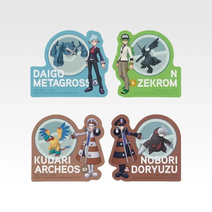 Ichiban   Kuji   Pokemon   Masters   EX   7th   Anniversary   -   G   Prize   Buddies   Stickers   Collection   Complete   Set   Of   10   Types