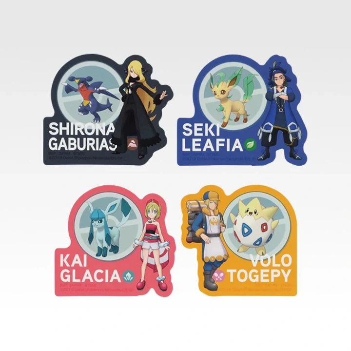 Ichiban   Kuji   Pokemon   Masters   EX   7th   Anniversary   -   G   Prize   Buddies   Stickers   Collection   Complete   Set   Of   10   Types