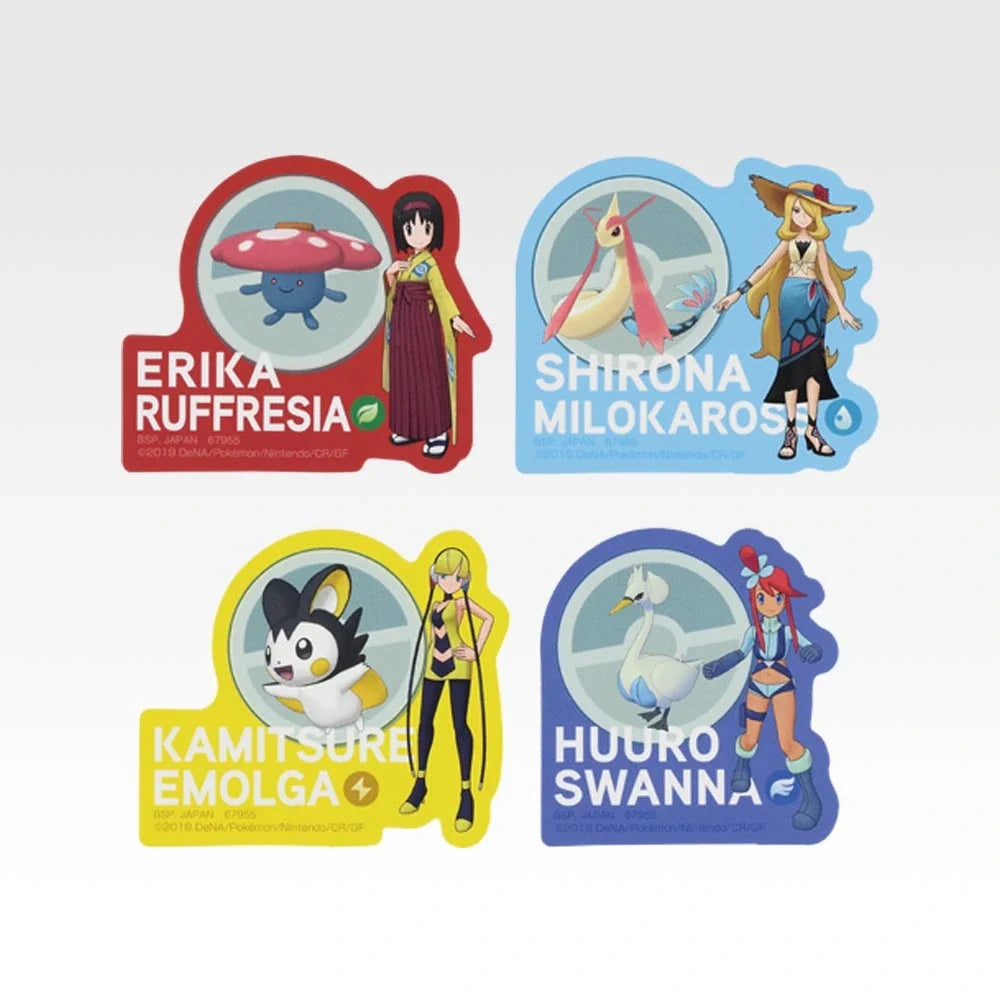 Ichiban   Kuji   Pokemon   Masters   EX   7th   Anniversary   -   G   Prize   Buddies   Stickers   Collection   Complete   Set   Of   10   Types