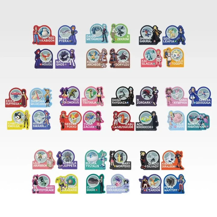 Ichiban   Kuji   Pokemon   Masters   EX   7th   Anniversary   -   G   Prize   Buddies   Stickers   Collection   Complete   Set   Of   10   Types