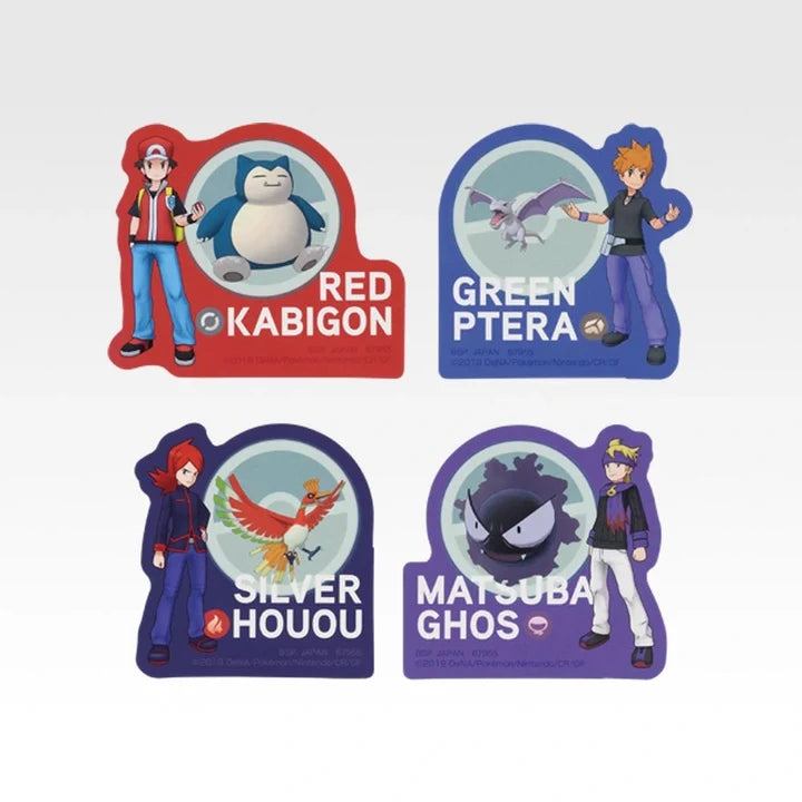 Ichiban   Kuji   Pokemon   Masters   EX   7th   Anniversary   -   G   Prize   Buddies   Stickers   Collection   Complete   Set   Of   10   Types