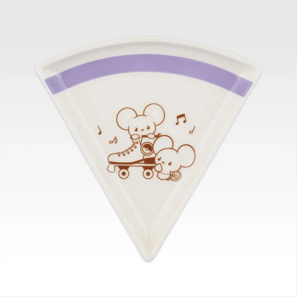 Ichiban   Kuji   Pokemon   Poke   Pieces   Welcome   to   the   PEACE   Diner   -   G   Prize   Pizza-shaped   Plate   Complete   Set   of   6   Types