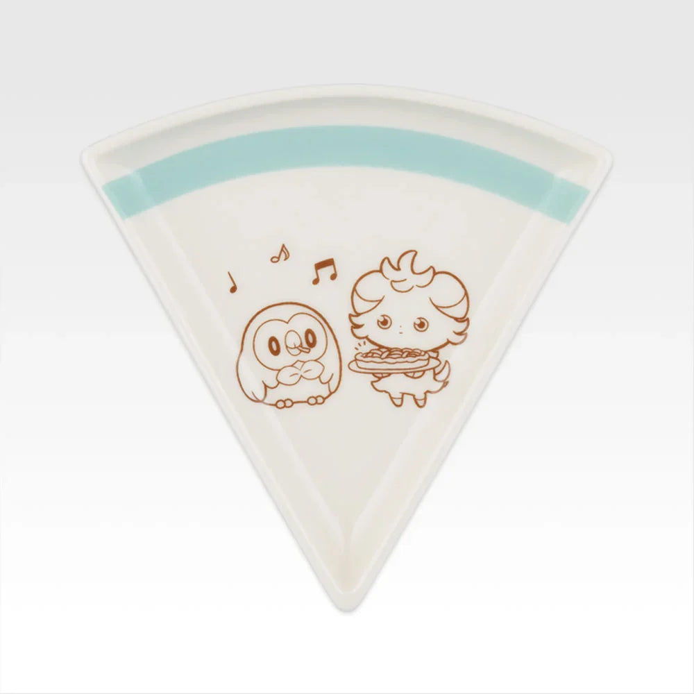 Ichiban   Kuji   Pokemon   Poke   Pieces   Welcome   to   the   PEACE   Diner   -   G   Prize   Pizza-shaped   Plate   Complete   Set   of   6   Types