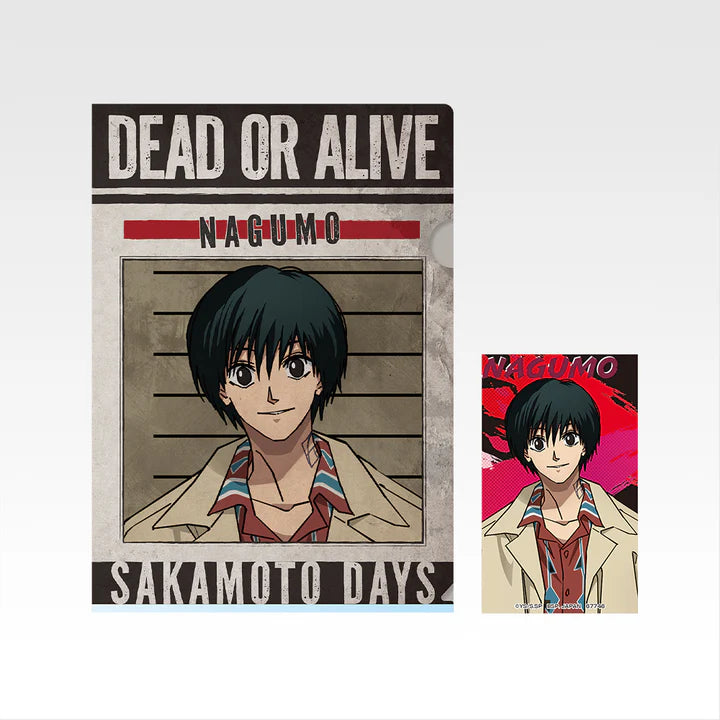 Ichiban   Kuji   Sakamoto   Days   Vol.3   -   H   Prize   Clear   File   and   Sticker   Set   Complete   Set   of   10   Types