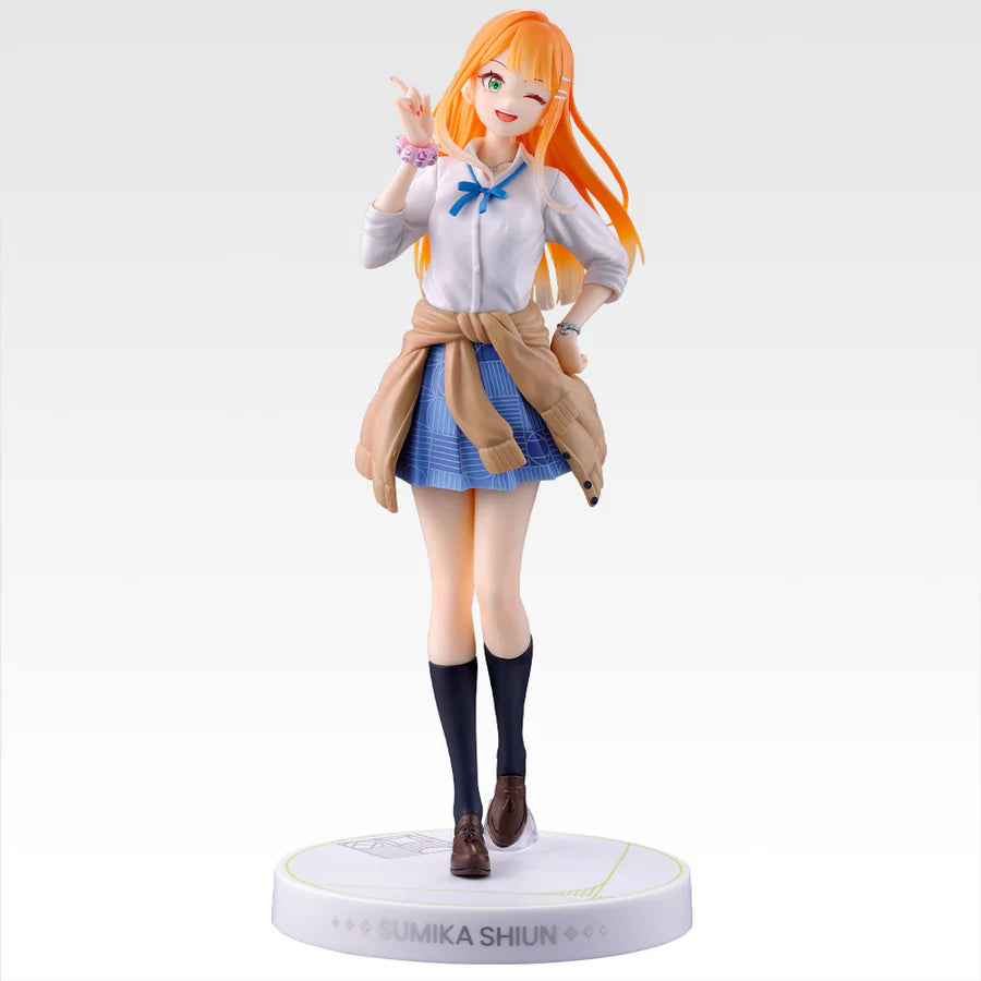 Ichiban   Kuji   School   Idolmaster   Part   3   -   B   Prize   Sumika   Shiun   Figure   1/7   Gracemaster