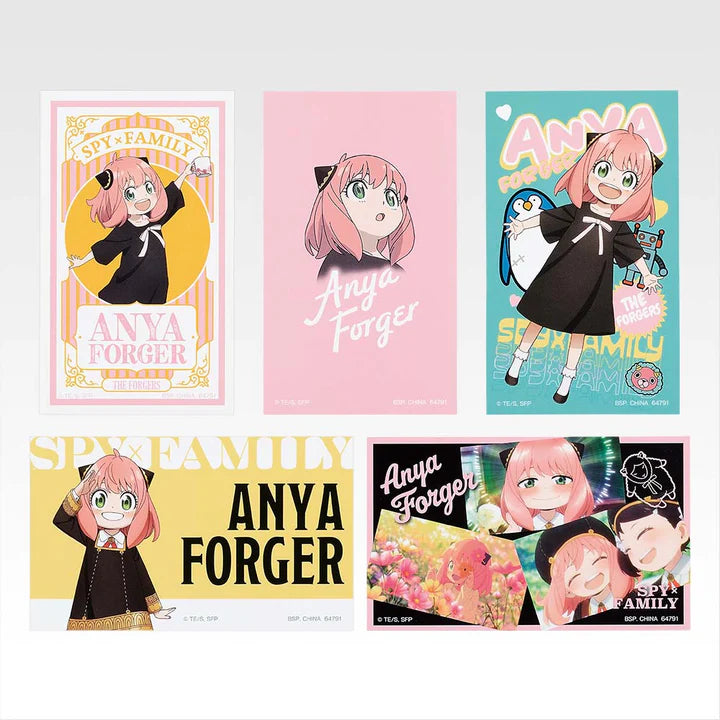 Ichiban   Kuji   Spy   ×   Family   Thanks   for   Being   You   -   F   Prize   Sticker   Set   Complete   Set   of   6   Types