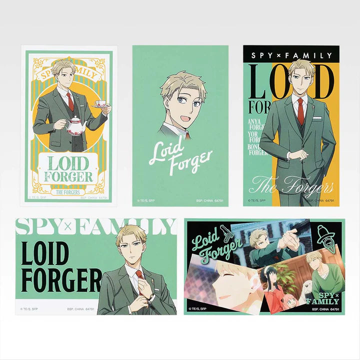 Ichiban   Kuji   Spy   ×   Family   Thanks   for   Being   You   -   F   Prize   Sticker   Set   Complete   Set   of   6   Types