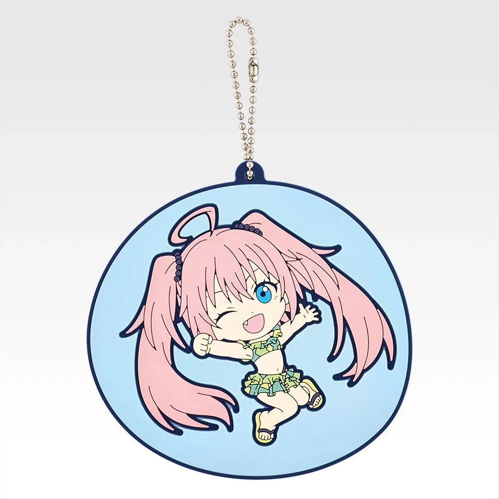 Ichiban   Kuji   That   Time   I   Got   Reincarnated   as   a   Slime   The   Movie   Tears   of   the   Blue   Sea   -   F   Prize   Rubber   Charms   Complete   Set   of   8   Types