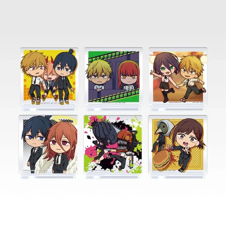 Ichiban   Kuji   Theatrical   Version   Chainsaw   Man   Movie   Reze   Arc   2nd   Edition   -   F   Prize   Kyun   Chara   Acrylic   Stand   Complete   Set   of   6   Types