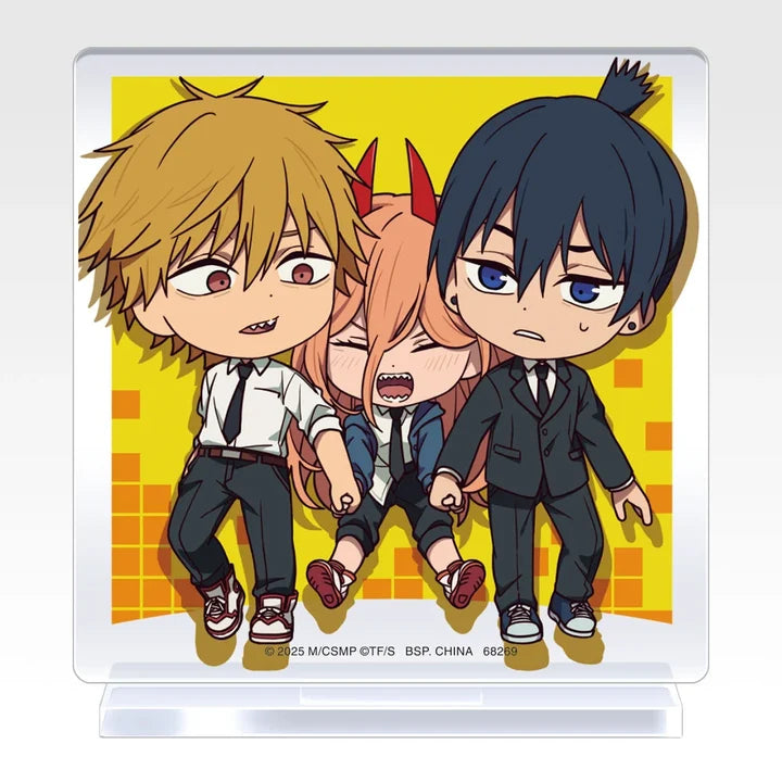 Ichiban   Kuji   Theatrical   Version   Chainsaw   Man   Movie   Reze   Arc   2nd   Edition   -   F   Prize   Kyun   Chara   Acrylic   Stand   Complete   Set   of   6   Types