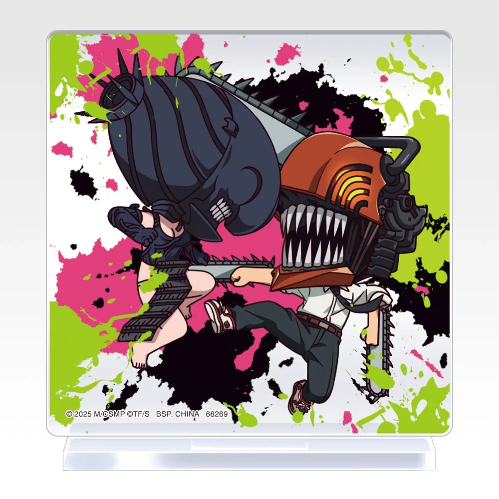 Ichiban   Kuji   Theatrical   Version   Chainsaw   Man   Movie   Reze   Arc   2nd   Edition   -   F   Prize   Kyun   Chara   Acrylic   Stand   Complete   Set   of   6   Types