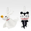 Ichiban   Kuji   Tim   Burton's   The   Nightmare   Before   Christmas   -   D   Prize   Plush   Mascots   Duo   Zero   and   Vampire   Teddy
