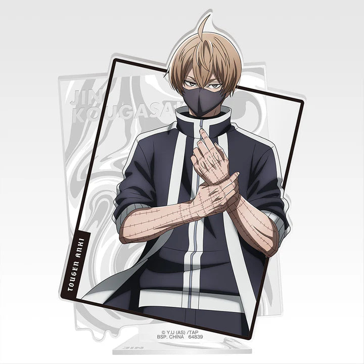 Ichiban   Kuji   Tougen   Anki   Legend   of   the   Cursed   Blood   -   C   Prize   Visual   Stand   Jin   Kougasaki