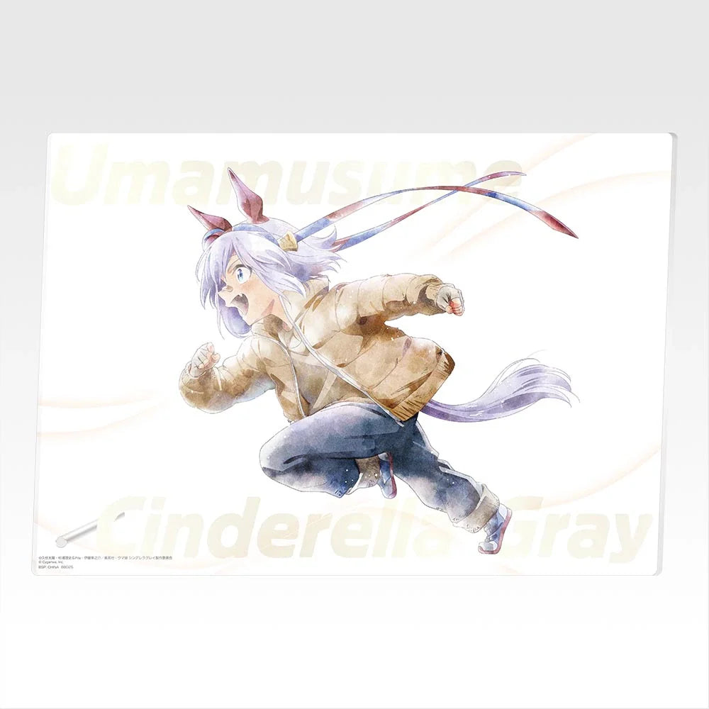 Ichiban   Kuji   Uma   Musume   Cinderella   Gray   Ash   Monster   vs.   White   Lightning   -   G   Prize   Original   Acrylic   Board   Complete   Set   of   8   Types