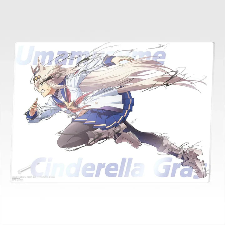 Ichiban   Kuji   Uma   Musume   Cinderella   Gray   Ash   Monster   vs.   White   Lightning   -   G   Prize   Original   Acrylic   Board   Complete   Set   of   8   Types