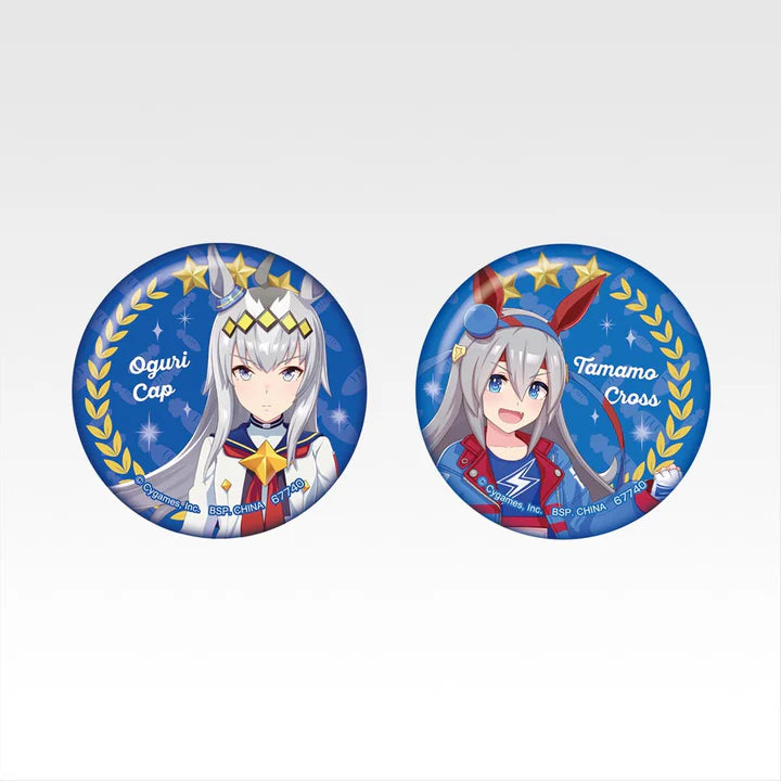 Ichiban   Kuji   Uma   Musume   Pretty   Derby   12th   Edition   -   E   Prize   Can   Badge   Set   Complete   Set   of   10   Types