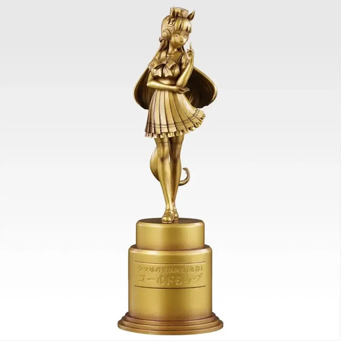 Ichiban   Kuji   Uma   Musume   Pretty   Derby   14th   Edition   -   D   Prize   Golden   Gold   Ship   Statue