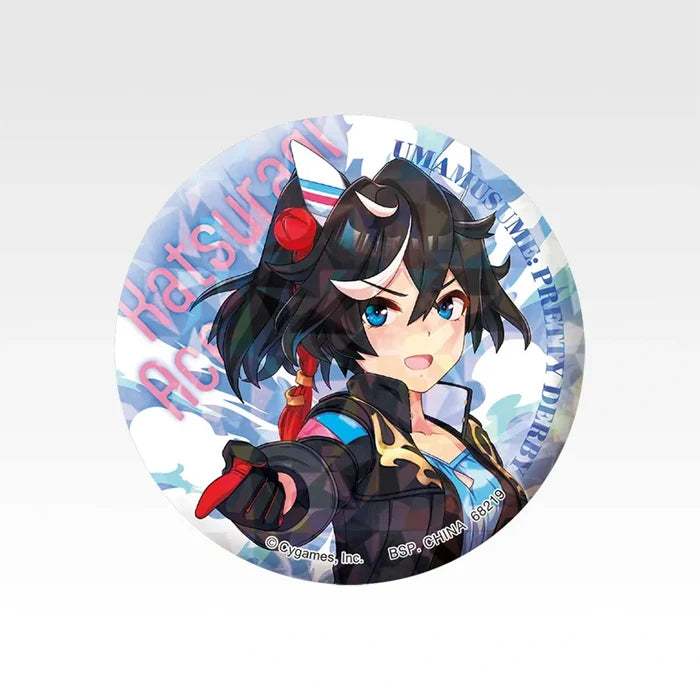 Ichiban   Kuji   Uma   Musume   Pretty   Derby   14th   Edition   -   G   Prize   Holographic   Can   Badge   (10   Types)