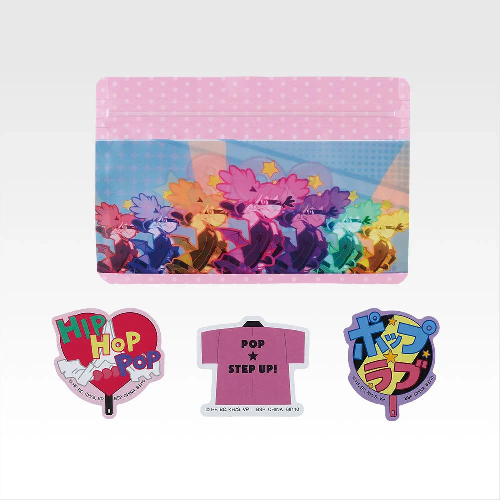 Ichiban   Kuji   Vigilantes   My   Hero   Academia   ILLEGALS   -   H   Prize   Zipper   Bag   &   Stickers   Complete   Set   of   10   Types