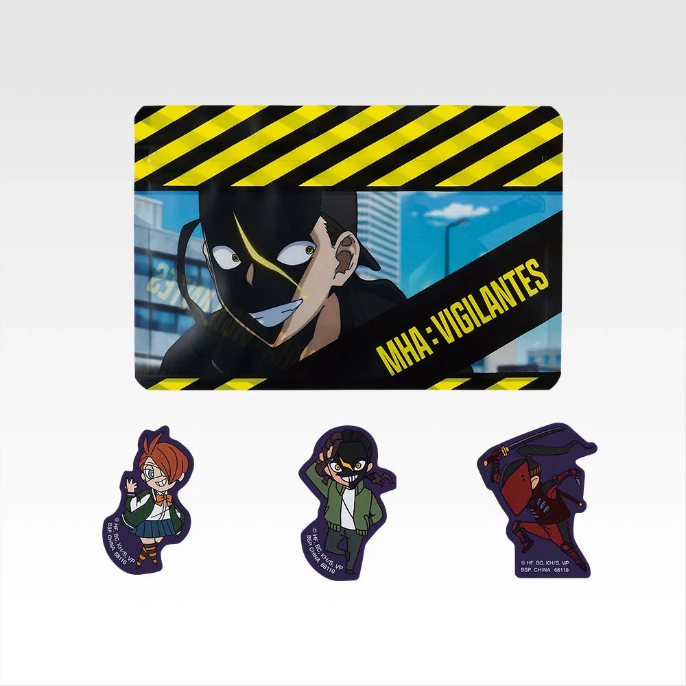 Ichiban   Kuji   Vigilantes   My   Hero   Academia   ILLEGALS   -   H   Prize   Zipper   Bag   &   Stickers   Complete   Set   of   10   Types
