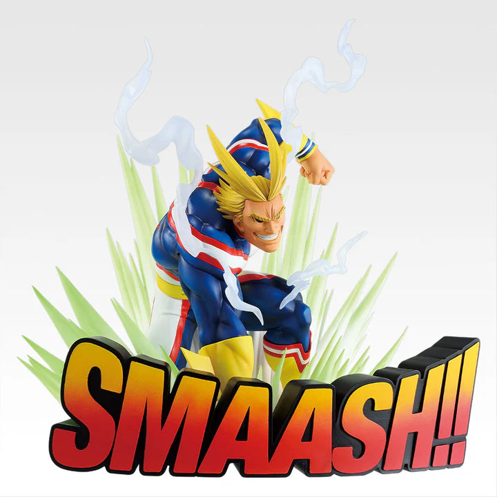 Ichiban   Kuji   Vigilantes   My   Hero   Academia   ILLEGALS   -   Last   One   Prize   All   Might   Logo   Masterlise   Figure